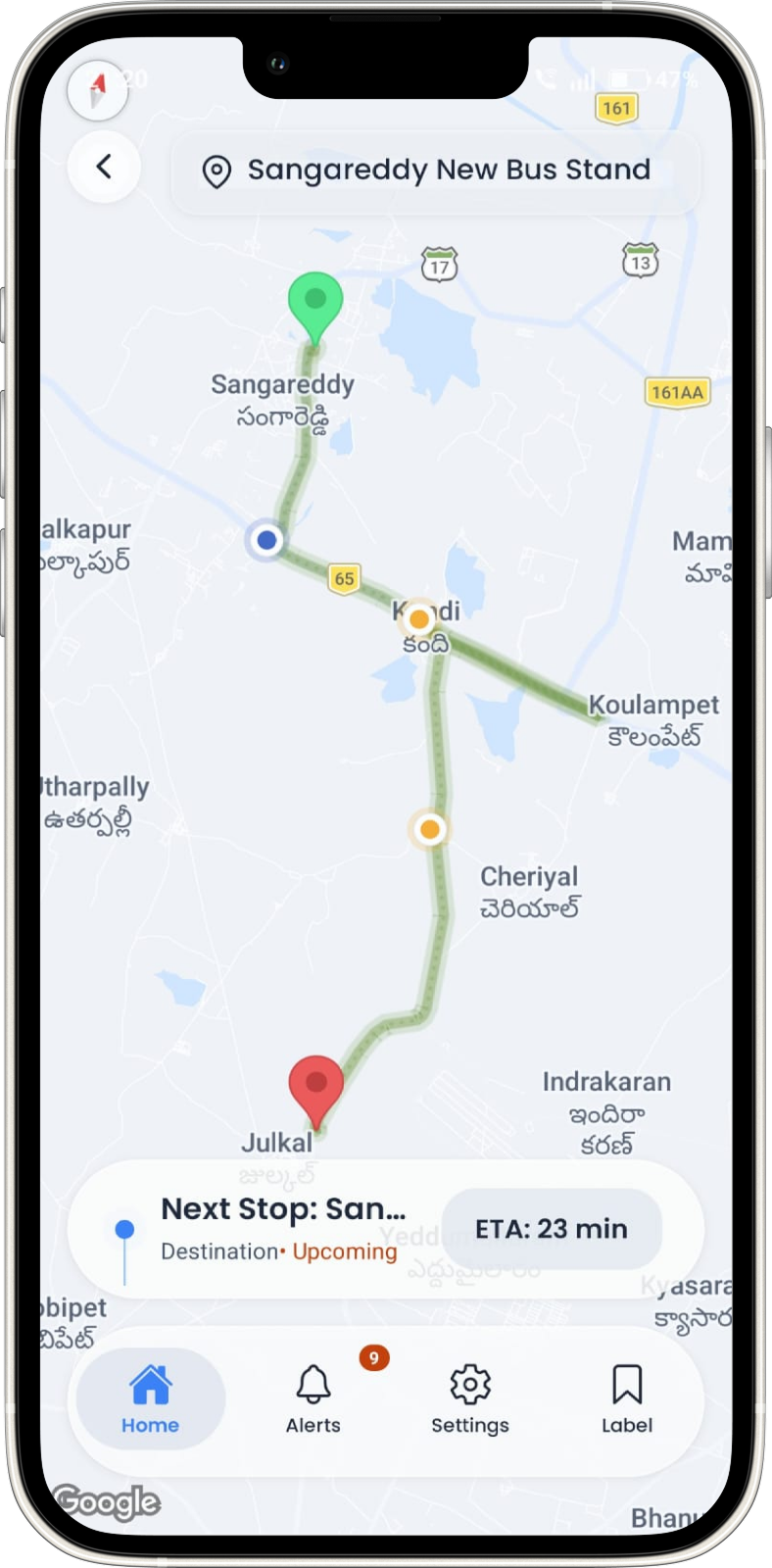 NavixGo | Real-Time Bus Tracking for Smarter Campus Mobility